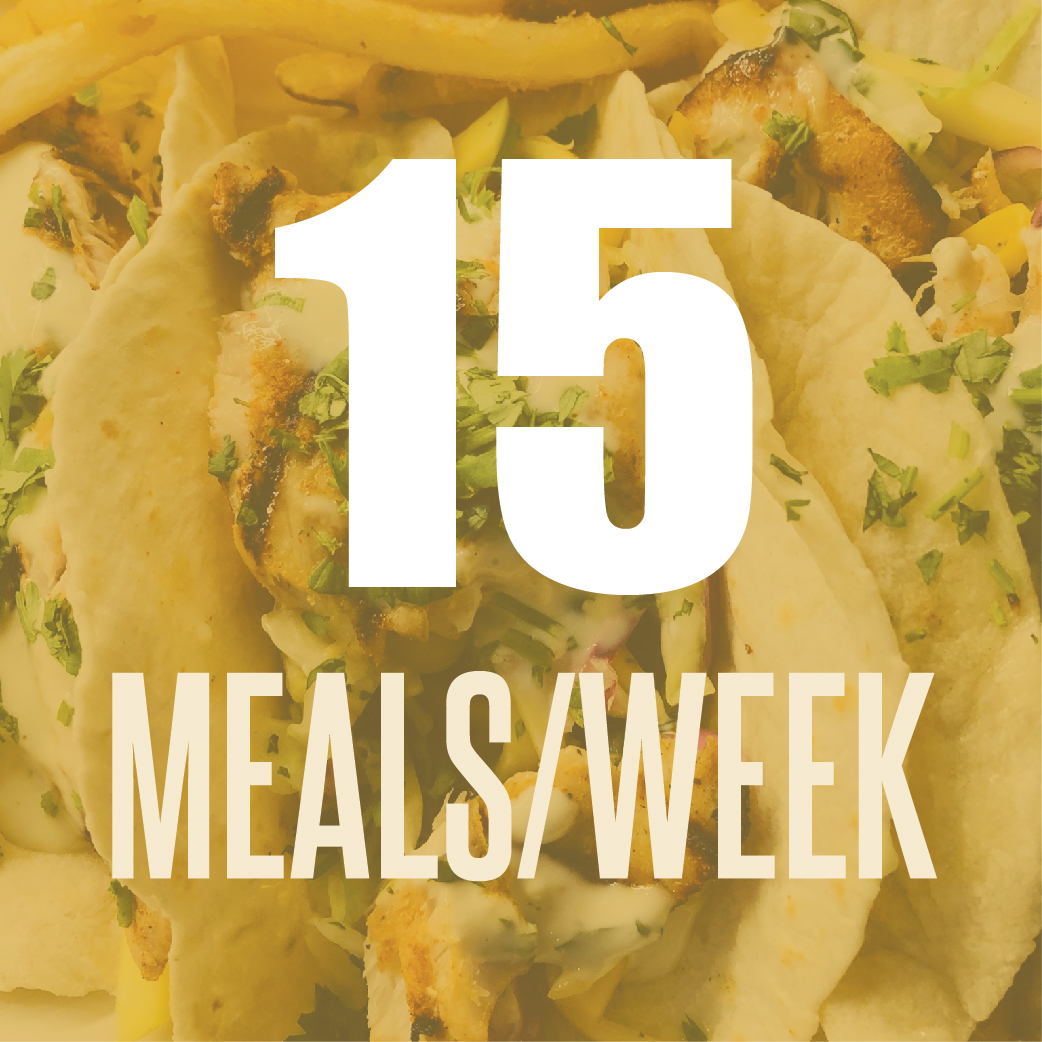 15 Meals/Week