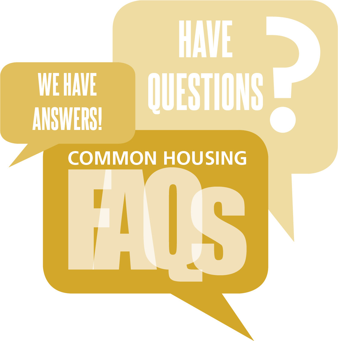FAQs questions in yellow message box