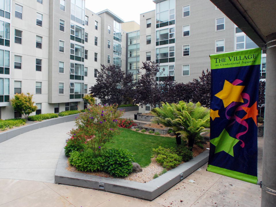 Village at Centennial Square Courtyard