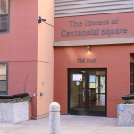Towers at Centennial Square Entrance