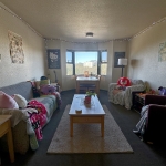 Living room at Towers at Centennial Square