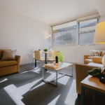 Living area at Village at Centennial Square