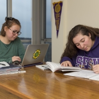 2 students studying in UPN apartment