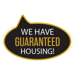 We have guaranteed housing